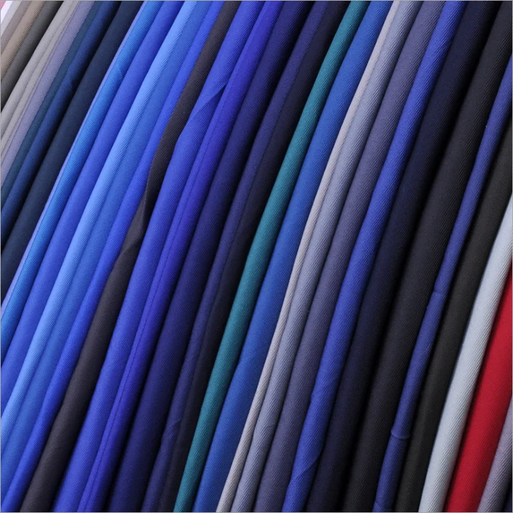 Breathable and Comfortable 100% Cotton Dyed Twill Fabric for garment pant home textiles 21x21 108x58 china factory supplier