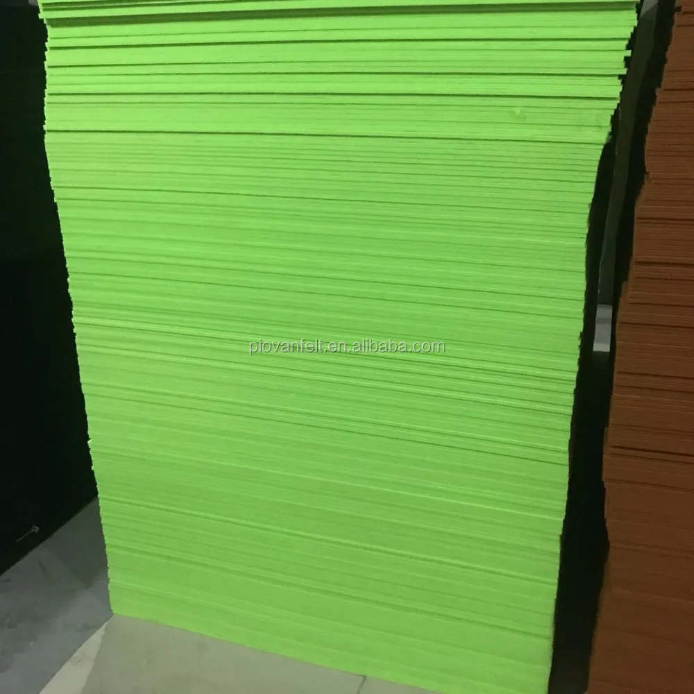 Eco friendly 100% Acoustic Felt Fabric for soundproofing