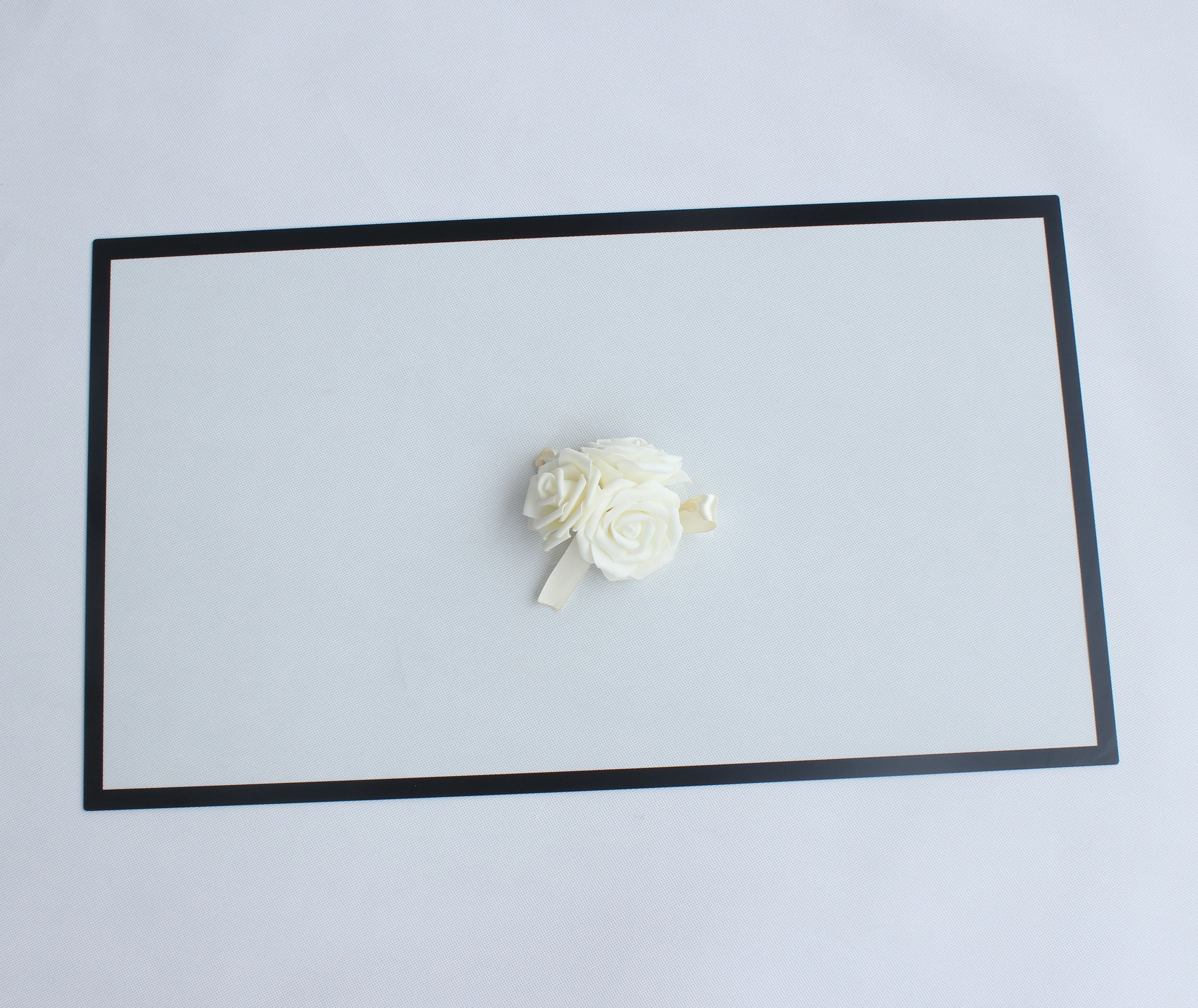 Custom 0.7 to 3mm Tempered Touch Panel Cover Glass for LED Display