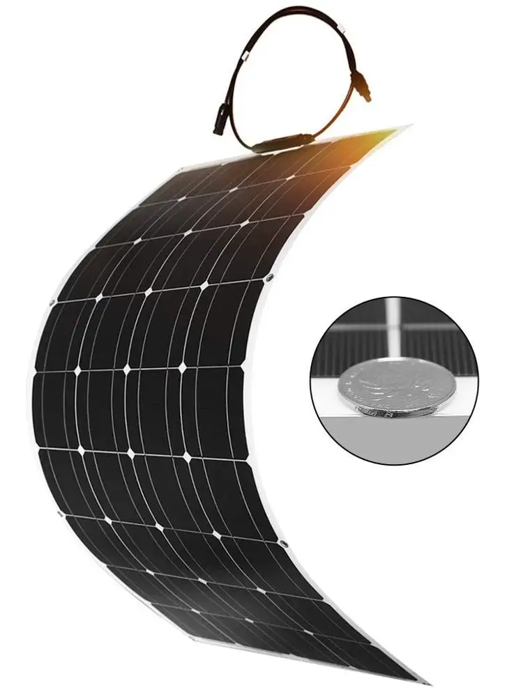 Best price flexible solar panel 100w roll up pv solar