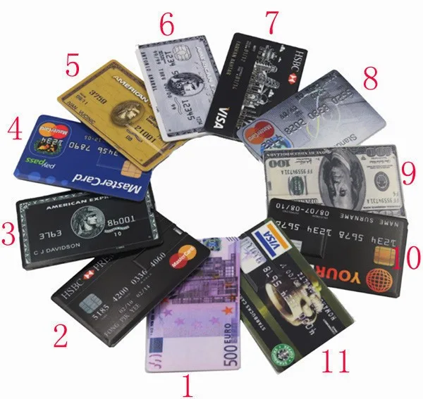 USB 3,0 2,0 Кредитная карта 2 ГБ 4 ГБ 8 ГБ 16 ГБ 32 ГБ USB флеш-накопитель, флеш-накопитель Usb 32 Гб 64 Гб