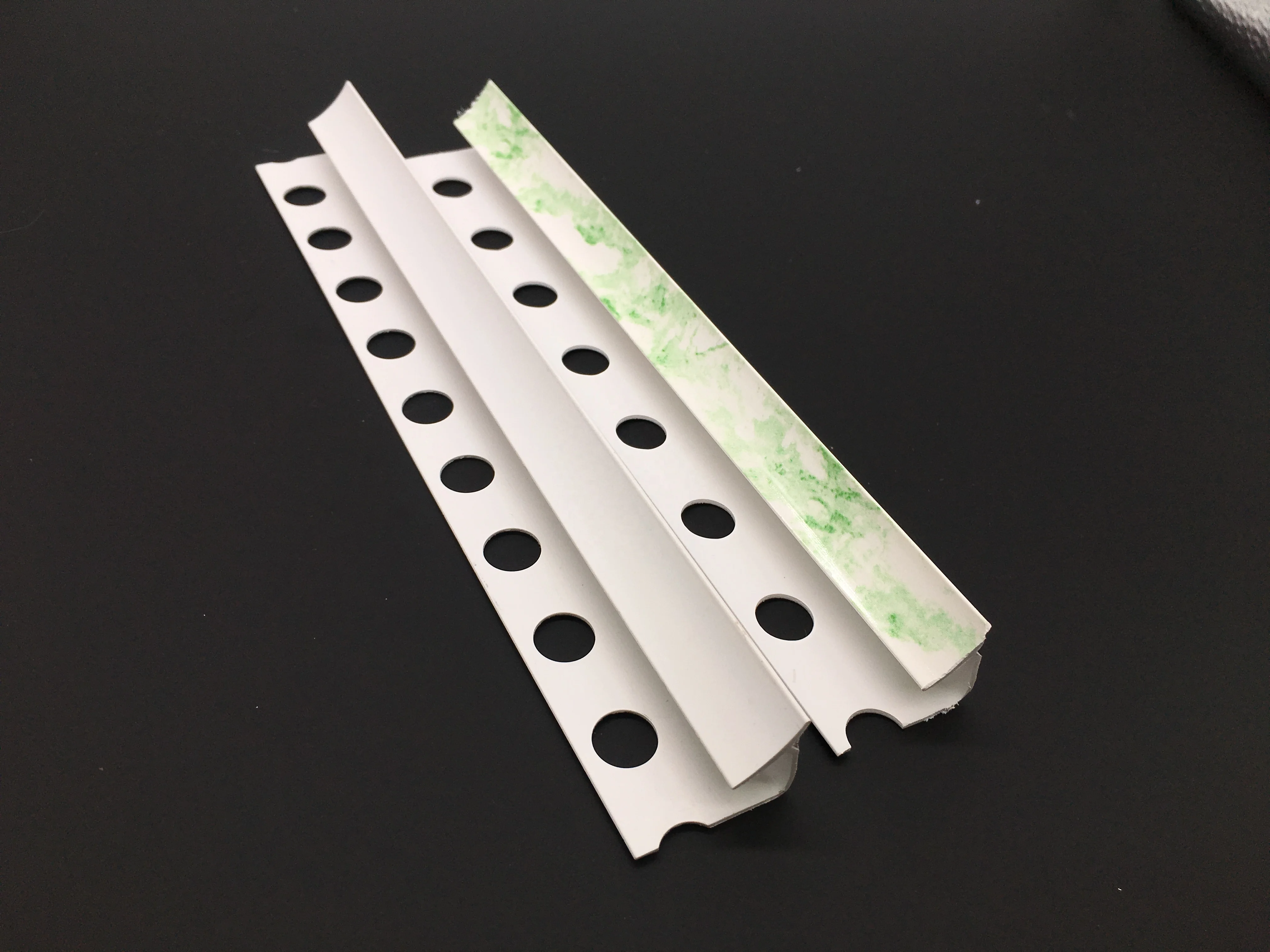PVC Tile Decorative Profiles Plastic Ceramic Tile Edge Trim Factory