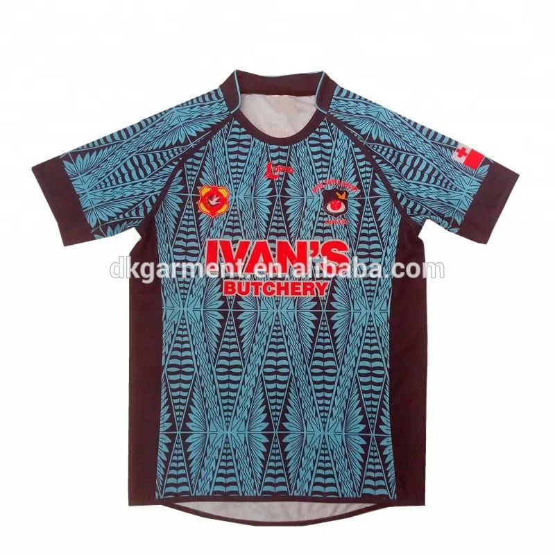 wholesale Sublimated Design your own rugby jersey pattern