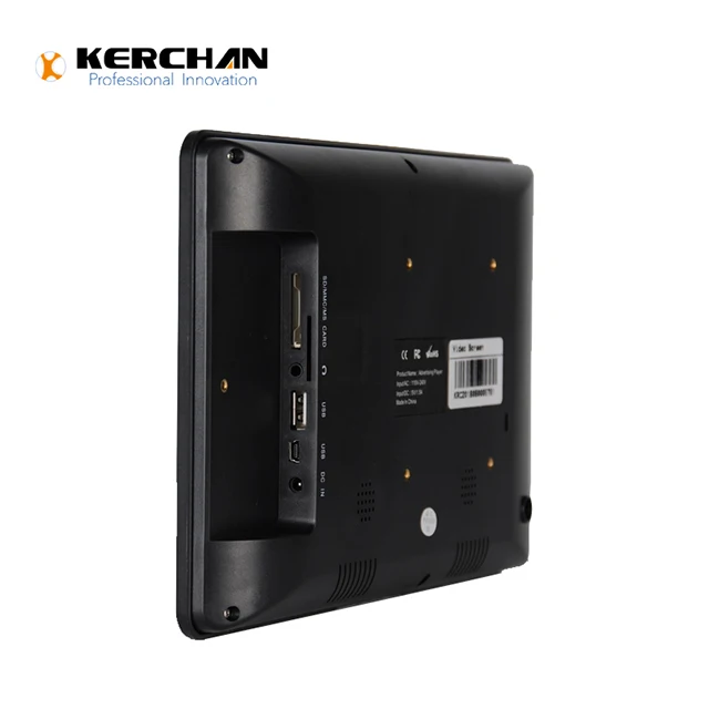 10 inch Small lcd advertising player with Composite Video Input