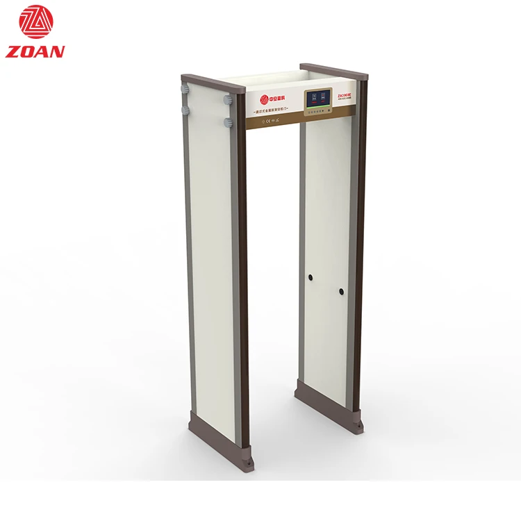 Waterproof IP65 Multi Zones Pass Through Metal Detector ZA3000E
