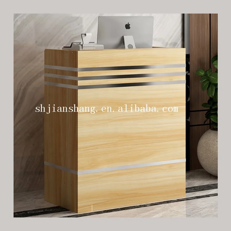Cashier counter small simple modern supermarket convenience store corner cashier counter fashion front desk bar