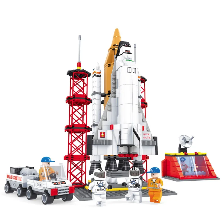 AUSINI what is happening in space right now plastic connecting building block toy