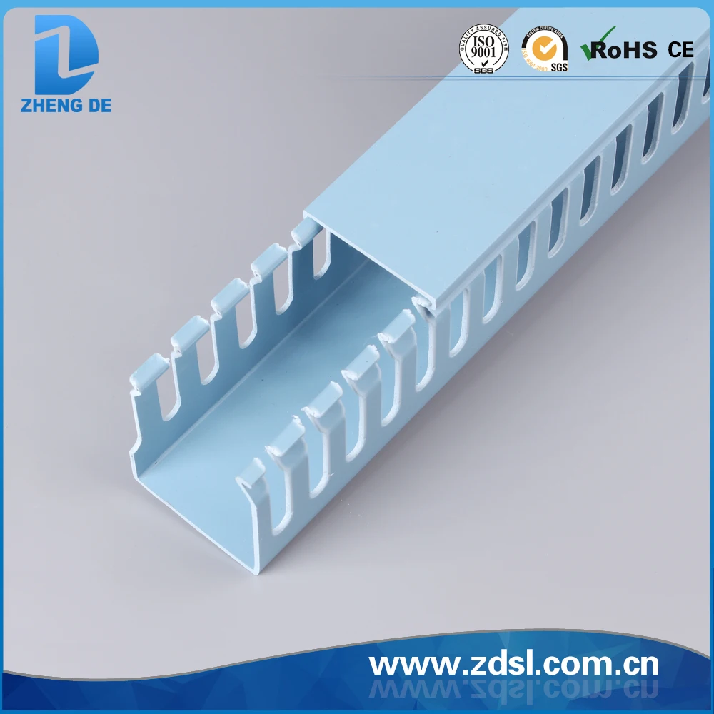 PVC Wiring Ducts pvc slotted trunking, cable concealer
