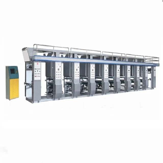 moderate speed computer middle rail gravure machine/Gravure printing machine/Film printing machine