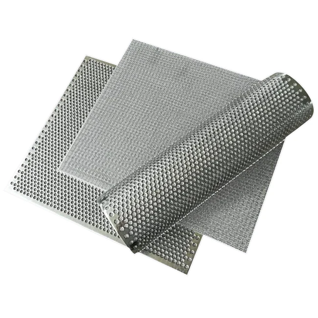 Perforated Sheet Sintered Stainless Steel Wire Mesh For Filters