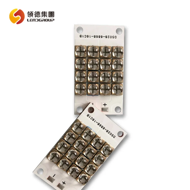 High quality uv copper board smd 6868 led module curing offset machine 200w 365nm 385nm 395nm 405nm 420nm