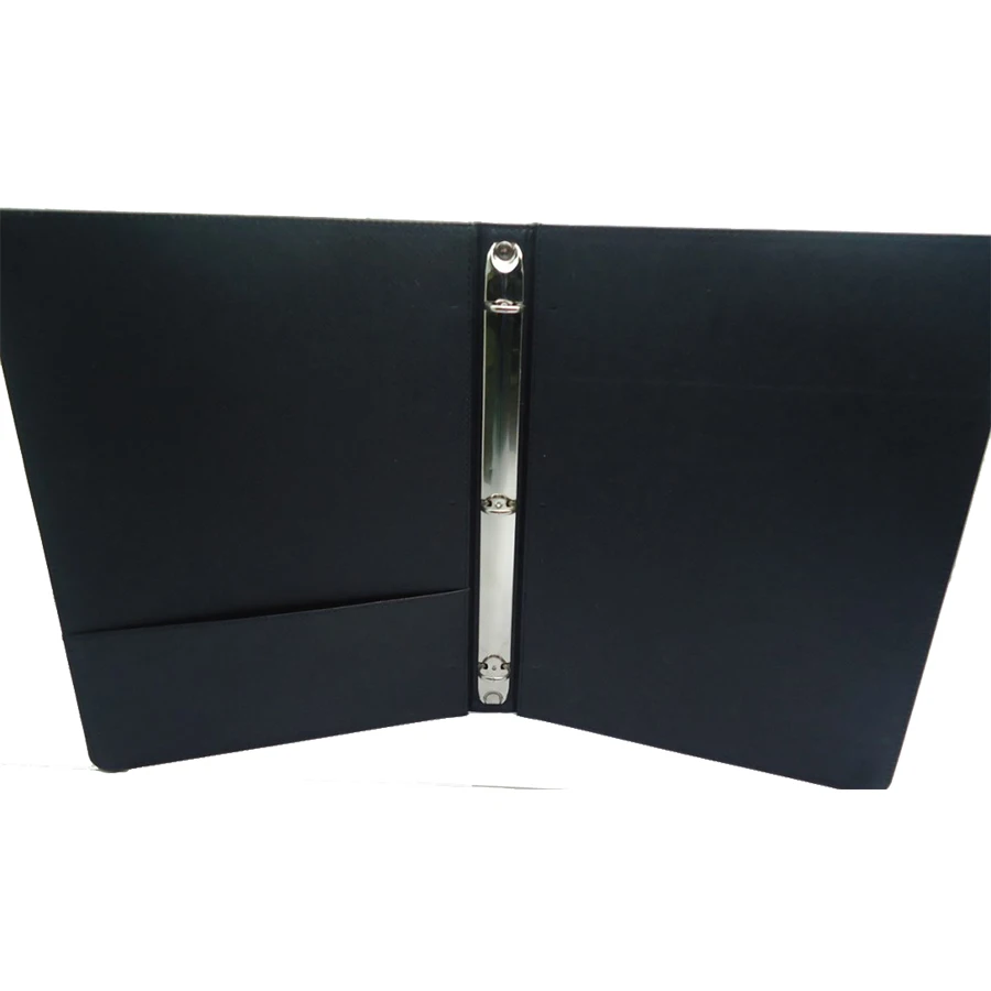 
A4 PU Leather 3 ring binder file folder 
