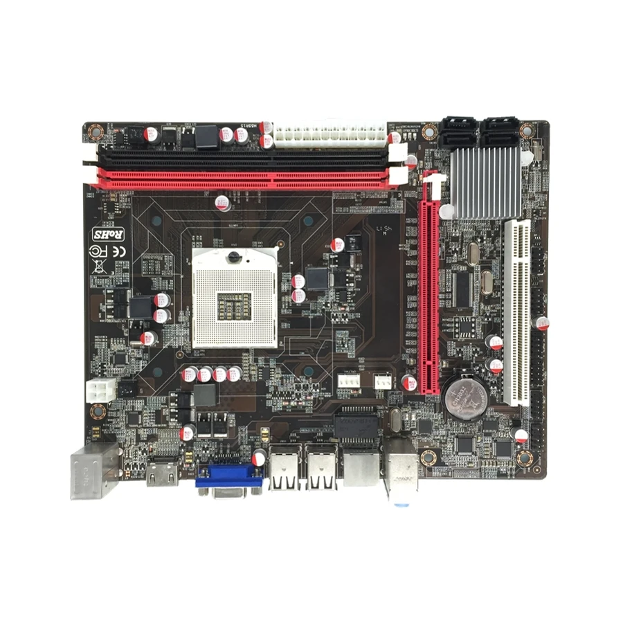 Intel HM55 +i3 +cooling fan mainboard combo pga988 for desktop motherboard