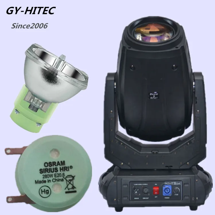 Профессиональный 280 луча Moving Head Wash перемещение головы / 10R пятна шулер луч Wash Moving Head