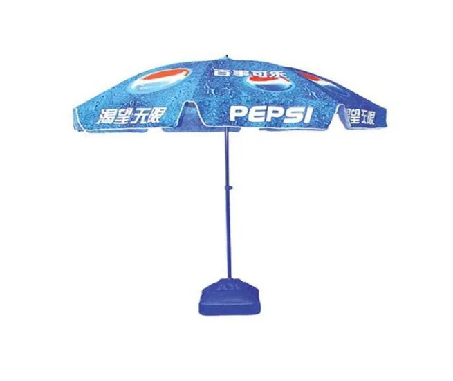 China promotional sunshade waterproof outdoor advertising beach umbrella