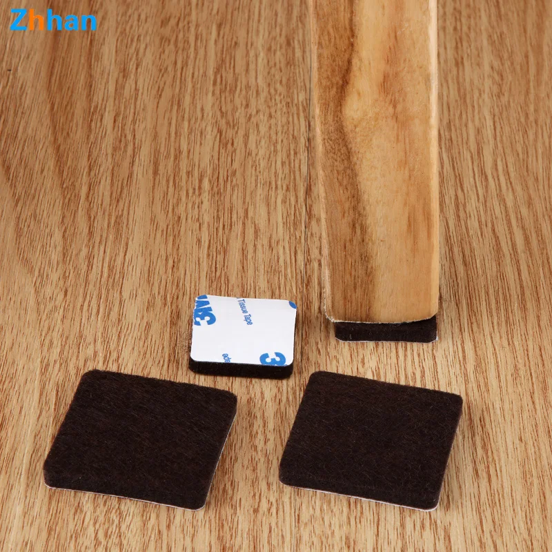 Wholesale High quality outdoor foot protector felt furniture sliding pads bulk felt pads for chair/table legs