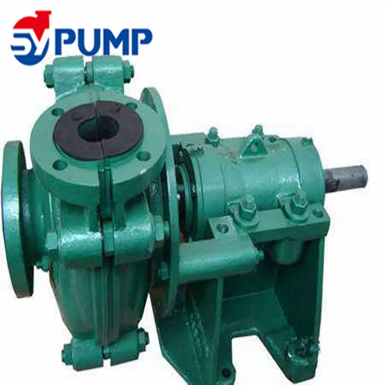 
4x3 inch high abrasive rubber liner manure slurry pump 