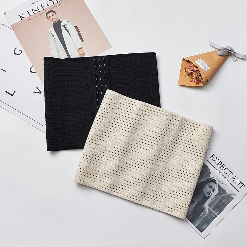 Factory Direct Price Sale 4 Steel Bones Slimming Shapewear Corset Belt Women Abdominal Band Girdle