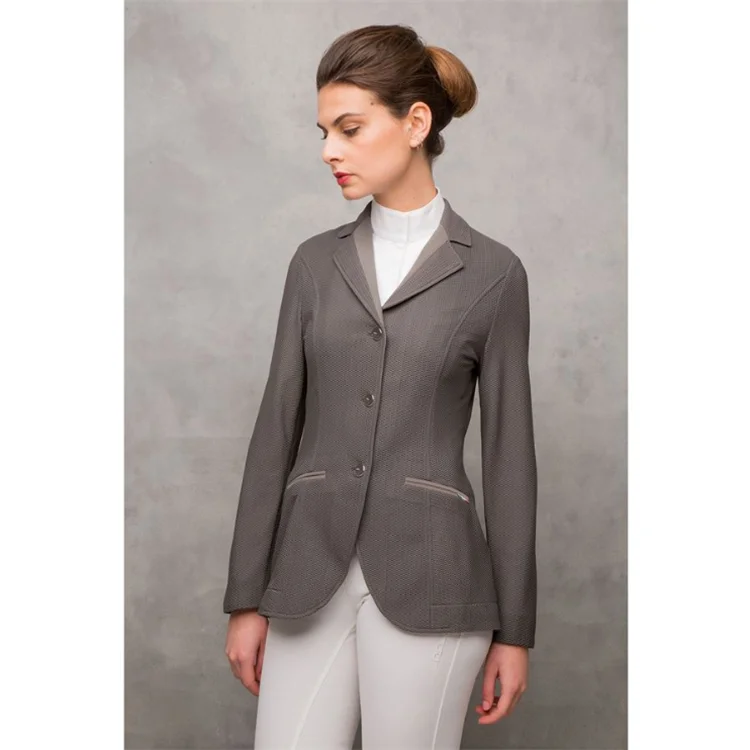 quick dry lightweight mesh fabric equestrian competition jacket
