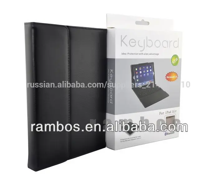 кожа + силиконовая клавиатура протектор крышку случае с подставкой для ipad воздуха 5