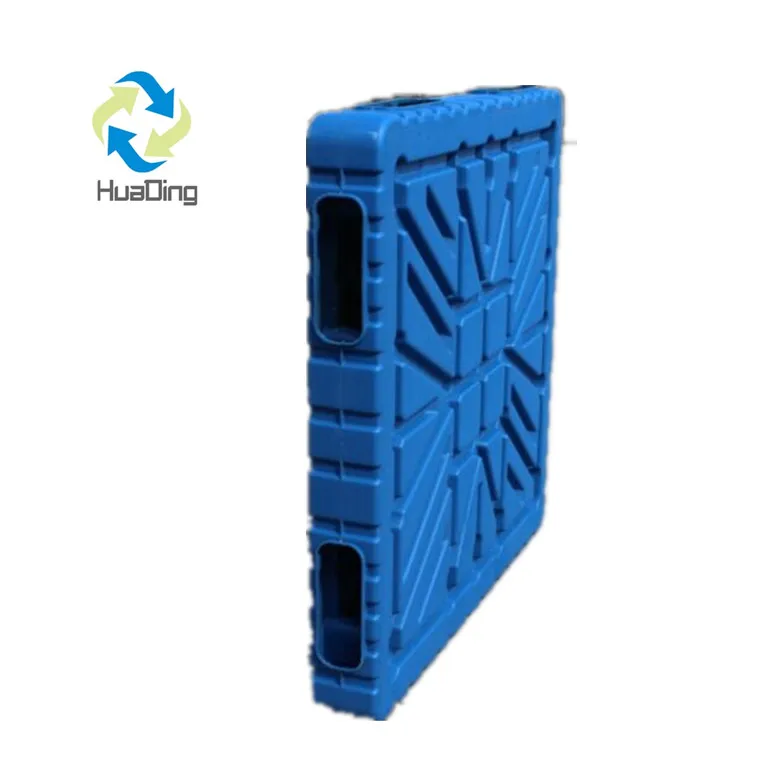 1211 Heavy Duty Blow Molding Pallet Plastic Double Faced 4-WAY plastic pallets with sides