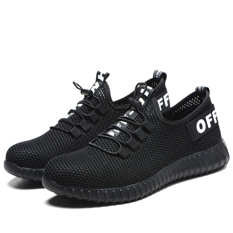 
latest new ultra light weight ventilated stylish athletics breathable 200 joule steel toe cap safety shoes sneaker 