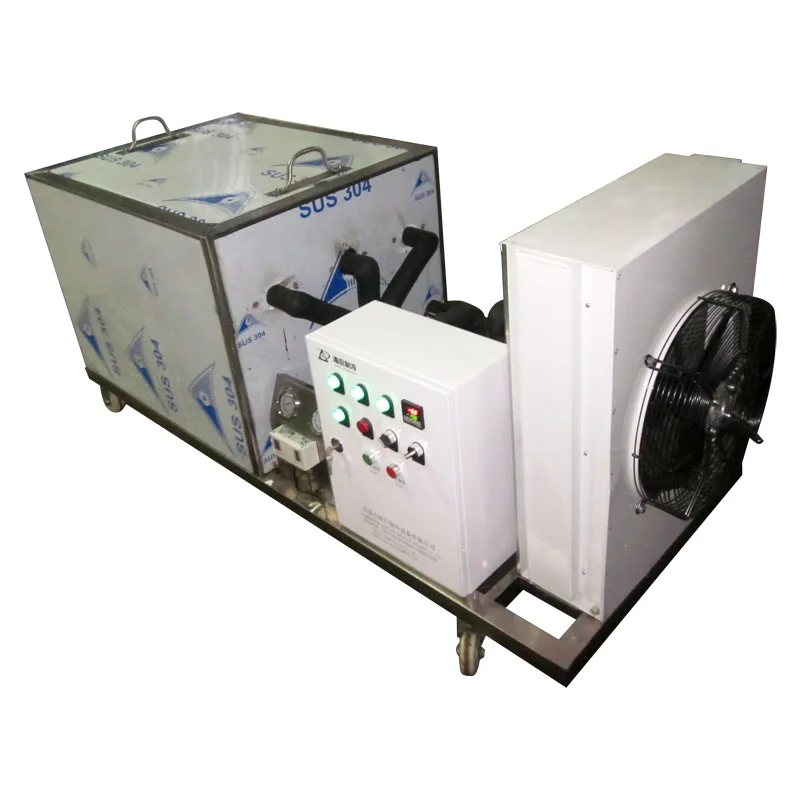 4ton/day  refrigeration system block ice machine