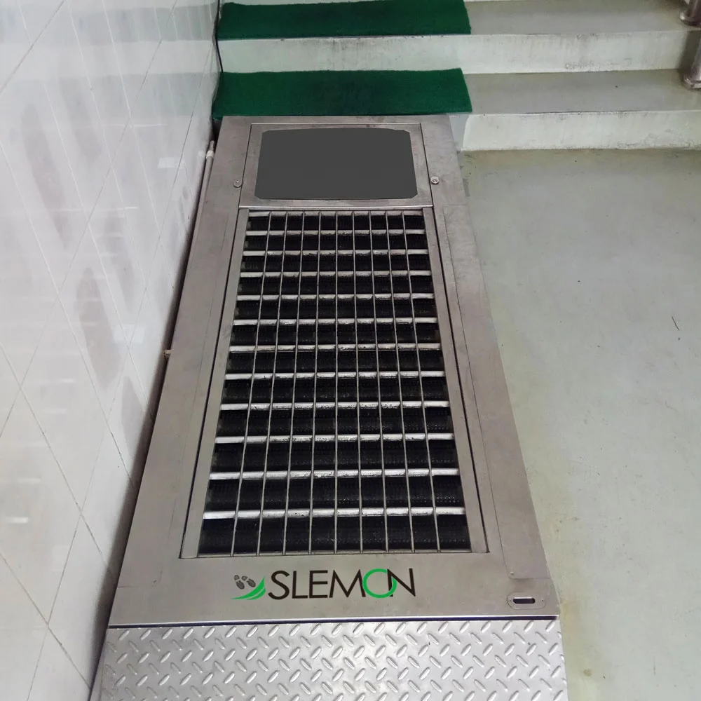 Slemon Shoe Cleaning System QEEJOY RW18 Shoes Sole Cleaner Machine of Stainless Steel 304 Materials Sole Cleaner