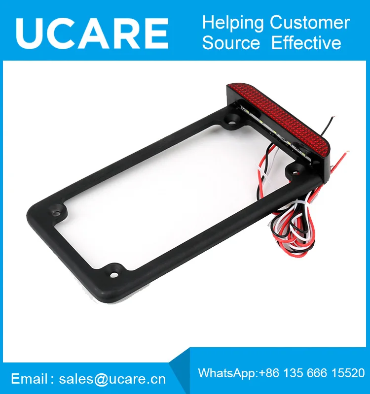 
Custom Stainless Steel Engraved Plastic Auto License Plate Frames 