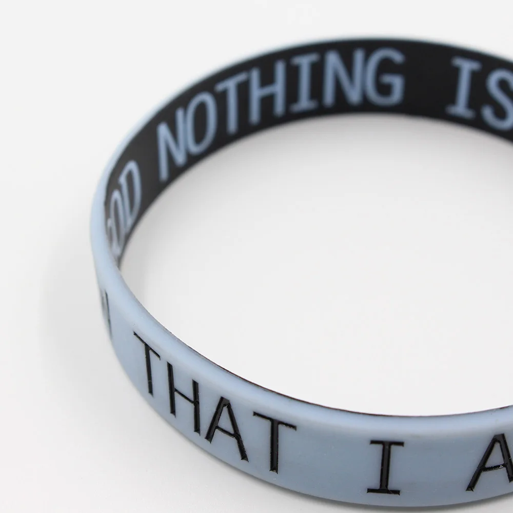 Рекламный резиновый браслет силиконовый Браслет с индивидуальным логотипом