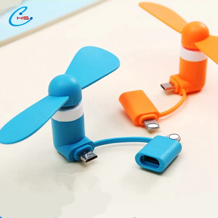 
Summer Outdoor Cooling Easy To Carry Small Portable USB Mini Mobile Smart Cell Phone TPE Fan For the Newest iphone 
