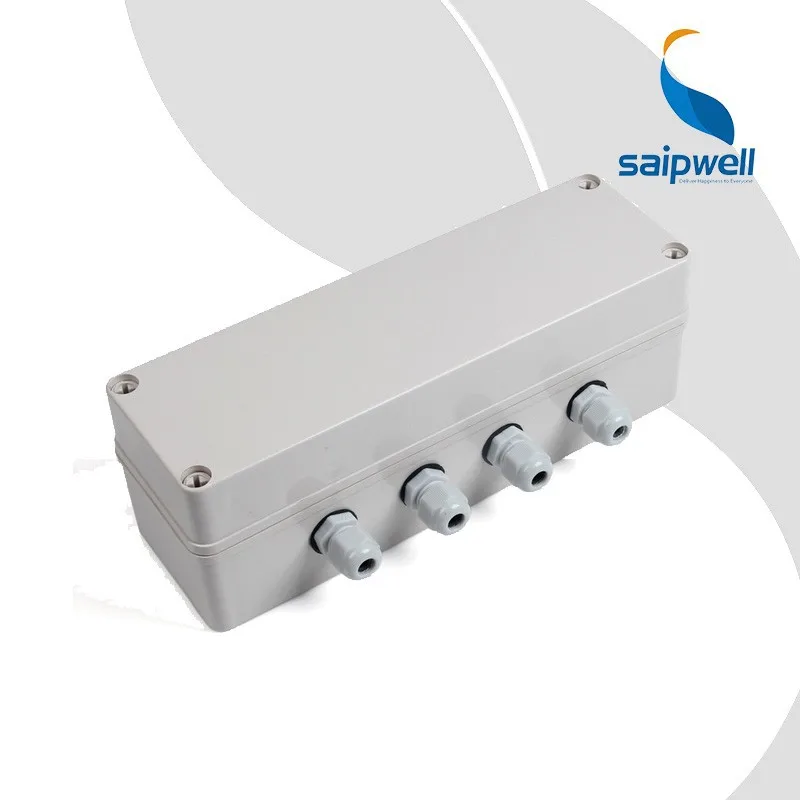 Manufacture Saip IP65 ABS waterproof Electrical Fiber terminal box