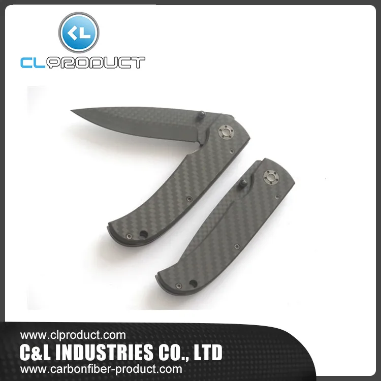 Carbon Fiber folding knife For Outdoor tools