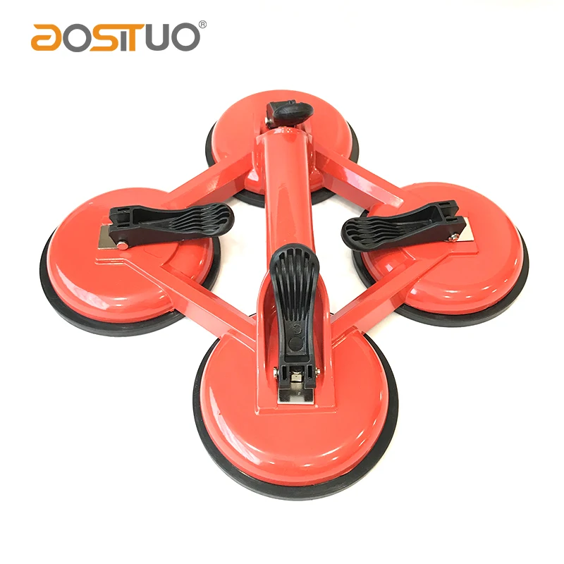 High powder vacuum lifter glass tool 4 clamp suction cup