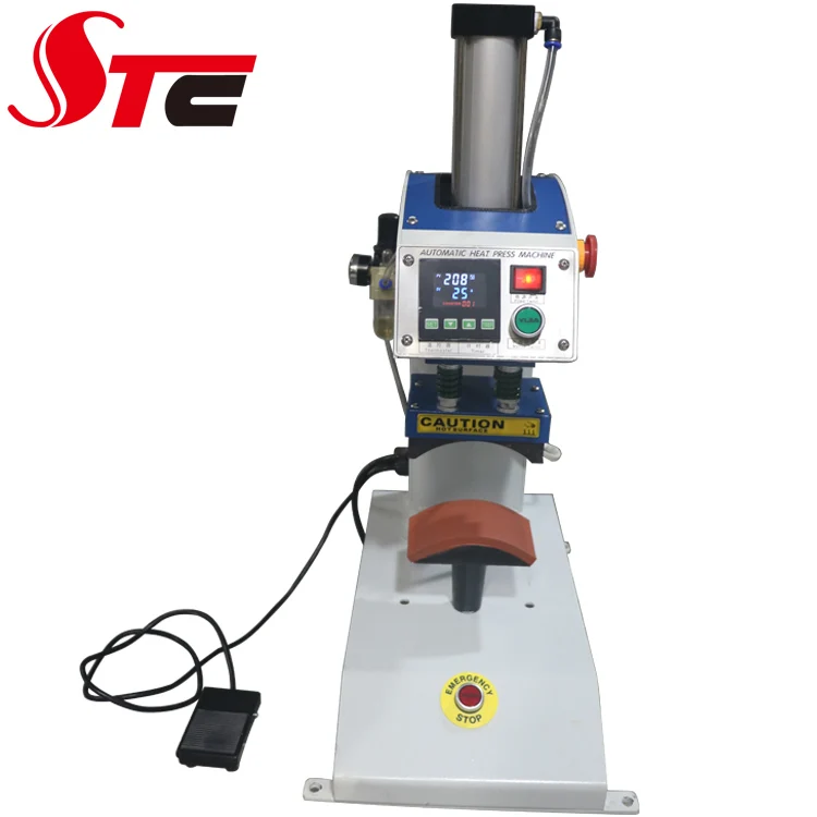 Hot selling 8X15CM  automatic  hat cap  rhinestone underwear cambered product  heat press printing  machine
