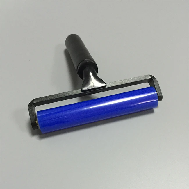 70000 Times Reusable ABS Handle MediumTackiness Sticky Silicone Rubber Roller