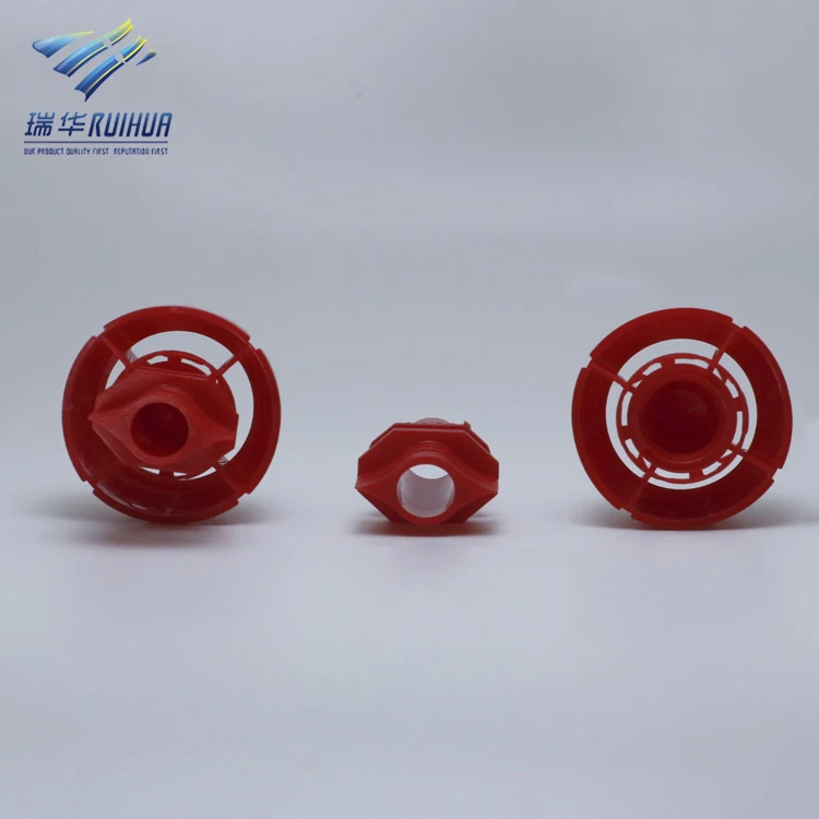 Liquid pouch bag PE 8.6mm plastic screw cap in bulk