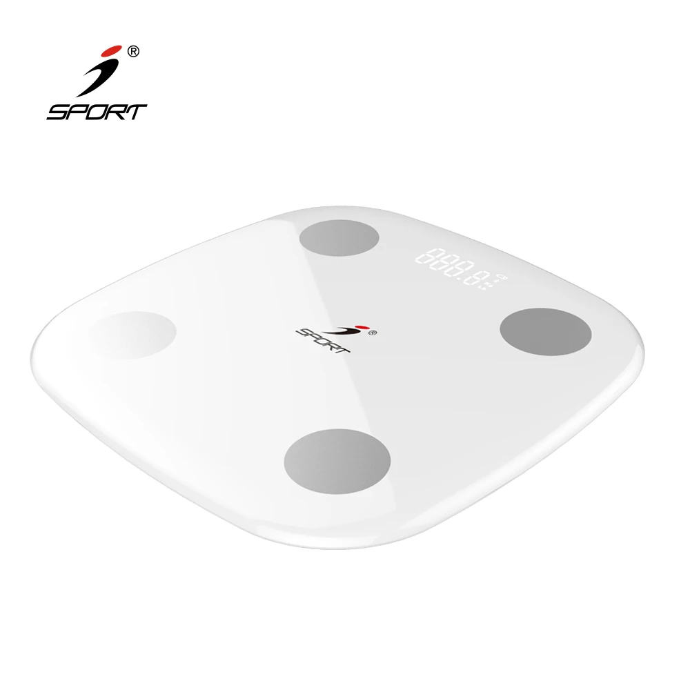 
Bluetooth Personal Weight Scale Manufacturer Balance Health LCD Display Glass Digital Body Fat Scale 