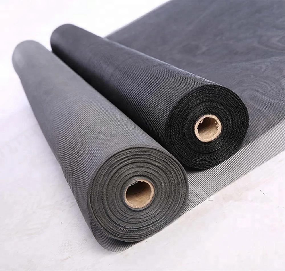 Anping 18*16 Mesh Fire Resistant Fiberglass Window Screen Mesh for Mosquito Proofing