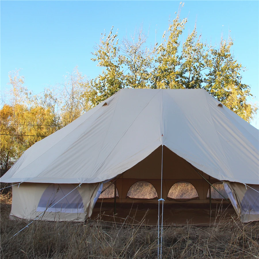 6x4 м Открытый Кемпинга Холст император колокол палатка для продажи