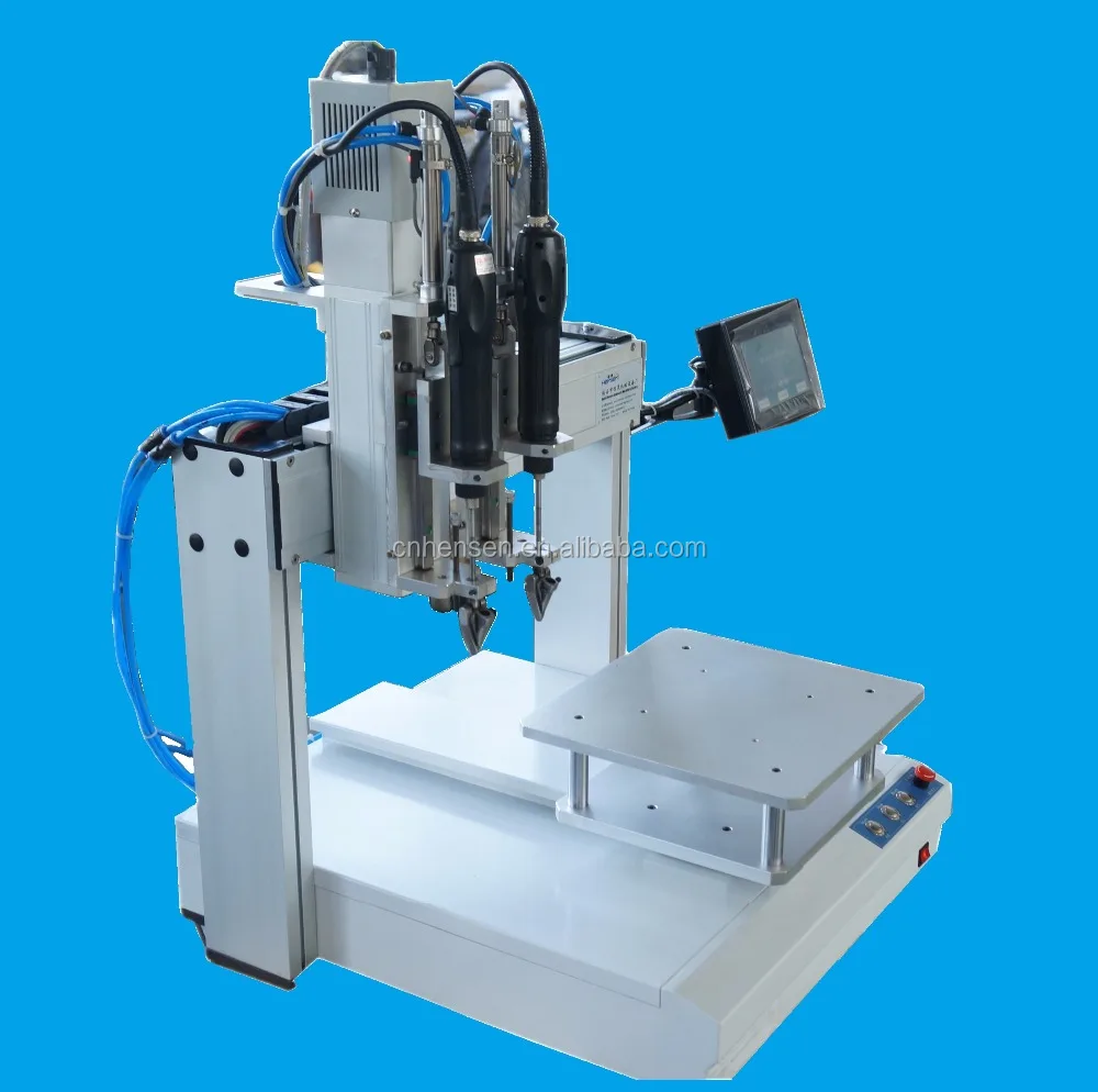 XYZ Automatic Robotic Screwdriver Machine Wooden Handle Electrical Worktable-Customizable OEM Support Case Packaging Included