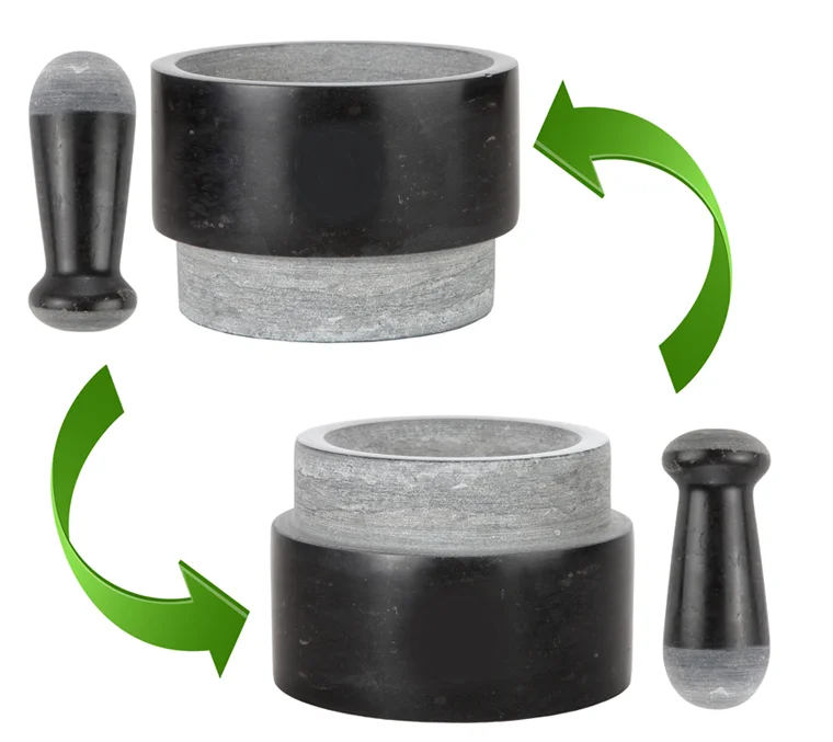 Оптовая продажа с завода, мраморный пестик и Ступка, Гранитная ступка и пестик