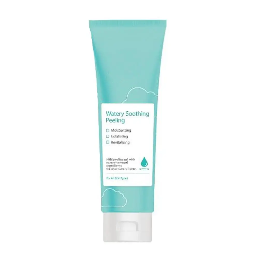 Skin Cooling Mild Exfoliator facial whitening aloe vera peeling gel
