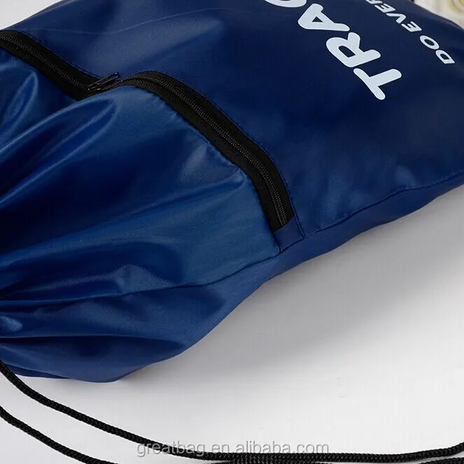 Custom College Swimming Drawstring Bag Backpack