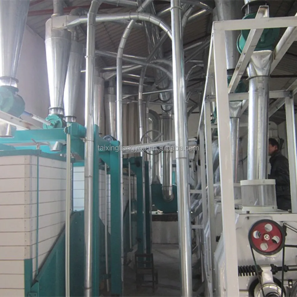 Полная линия фрезерных машин для муки каштана от профессионального производителя