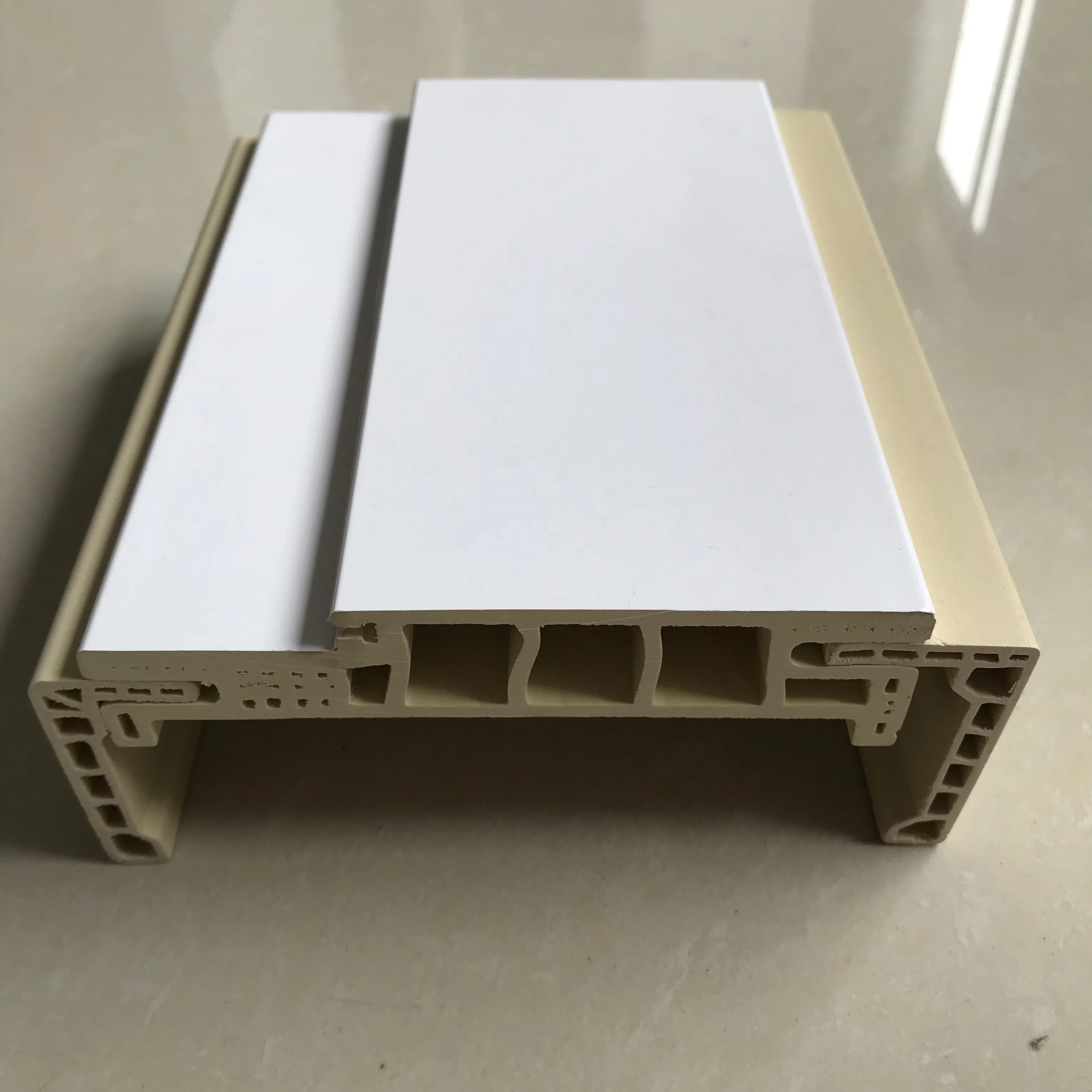 new products  80mm waterproof  WPC PVC door frame
