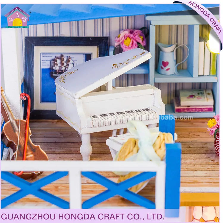 Новый дизайн для детей и взрослых подарок кукольный дом diy бумаги дом