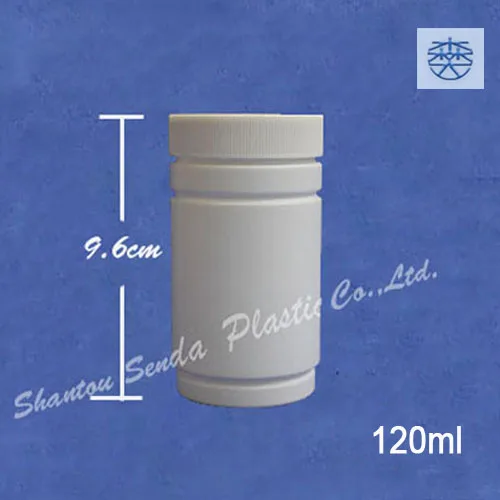 Shantou factory manufacturer white wholesale alibaba pill bottle 120ml with screw cap