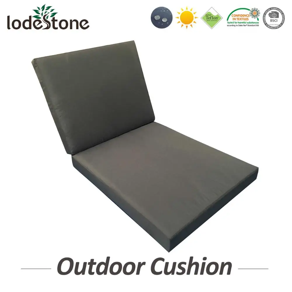 
waterproof lounger cushion outdoor lounge chair pool chaise lounger cushion 
