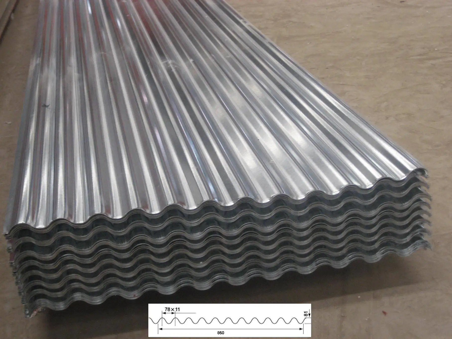 
Galvalume steel /Aluminium roofing sheet photo 